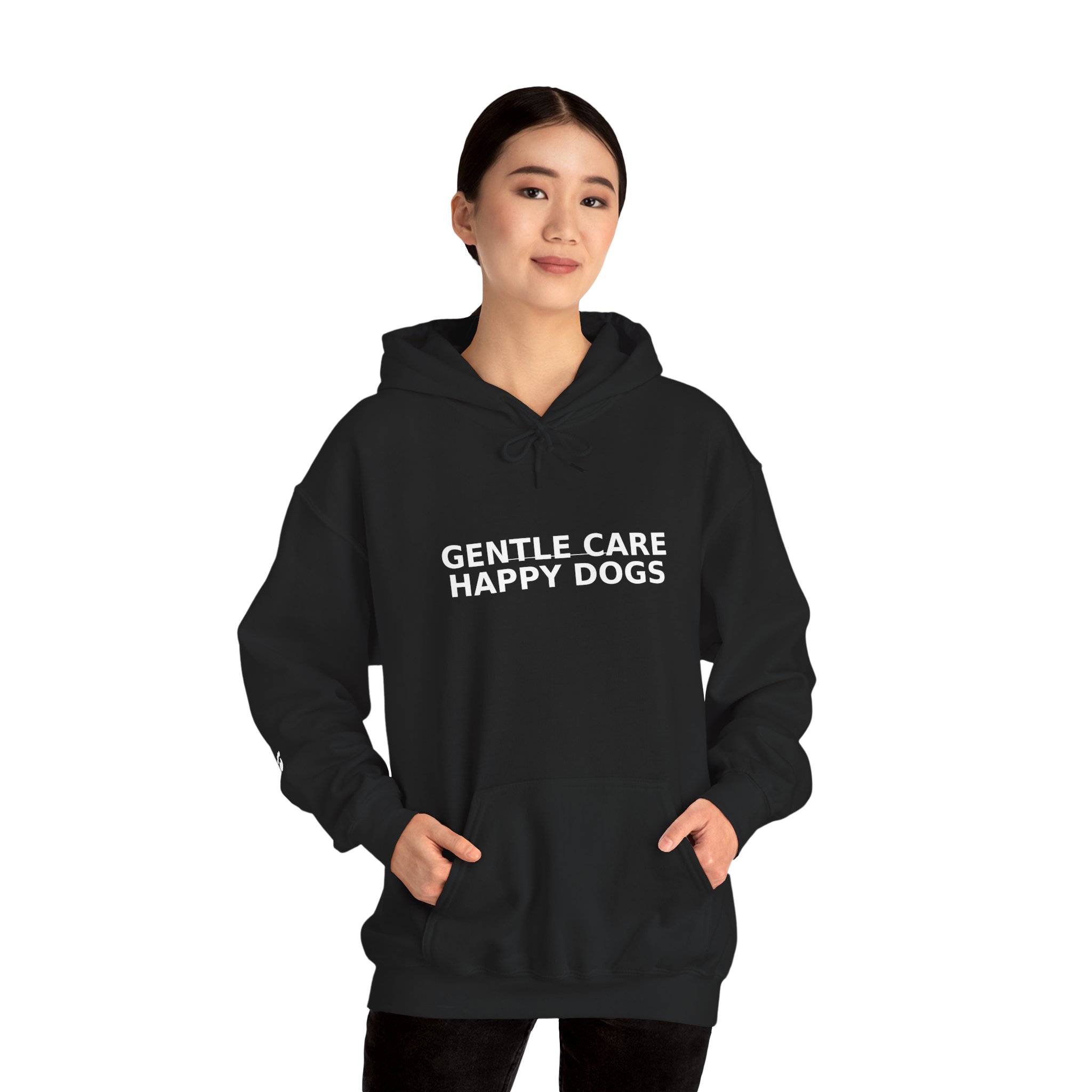 gentle care happy dogs hoodie – unisex cozy pullover for dog lovers gentle care happy dogs hoodie – unisex cozy pullover for dog lovers