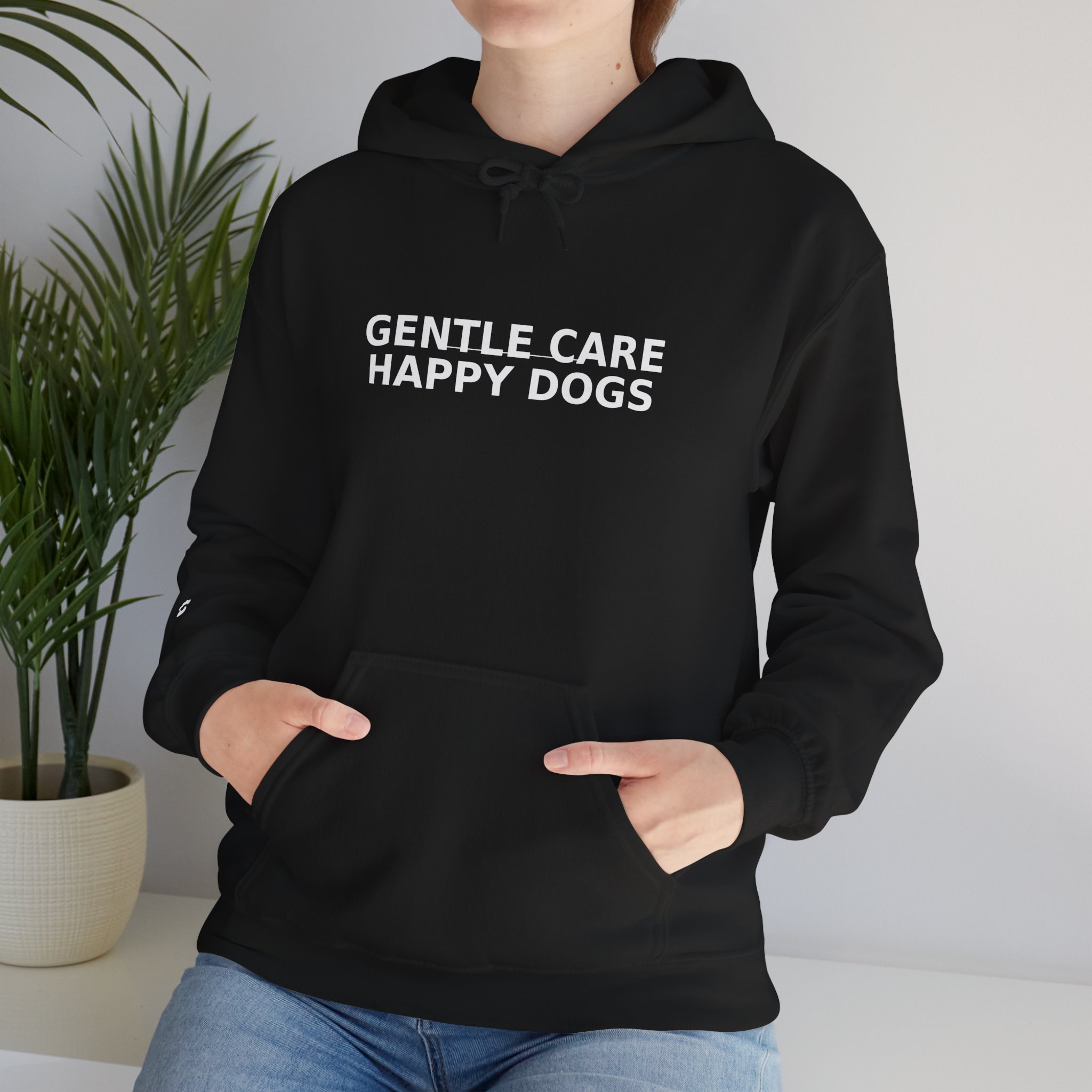gentle care happy dogs hoodie – unisex cozy pullover for dog lovers gentle care happy dogs hoodie – unisex cozy pullover for dog lovers