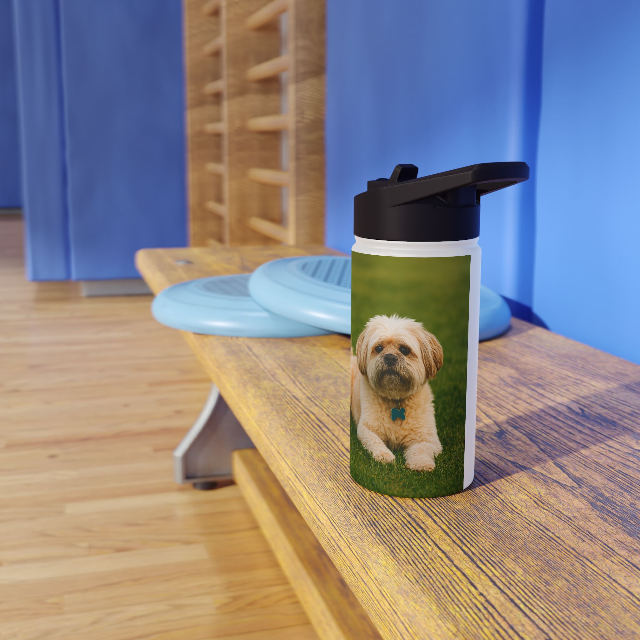 custom dog photo stainless steel water bottle – personalized (12/18/32oz) custom dog photo stainless steel water bottle – personalized (12/18/32oz)