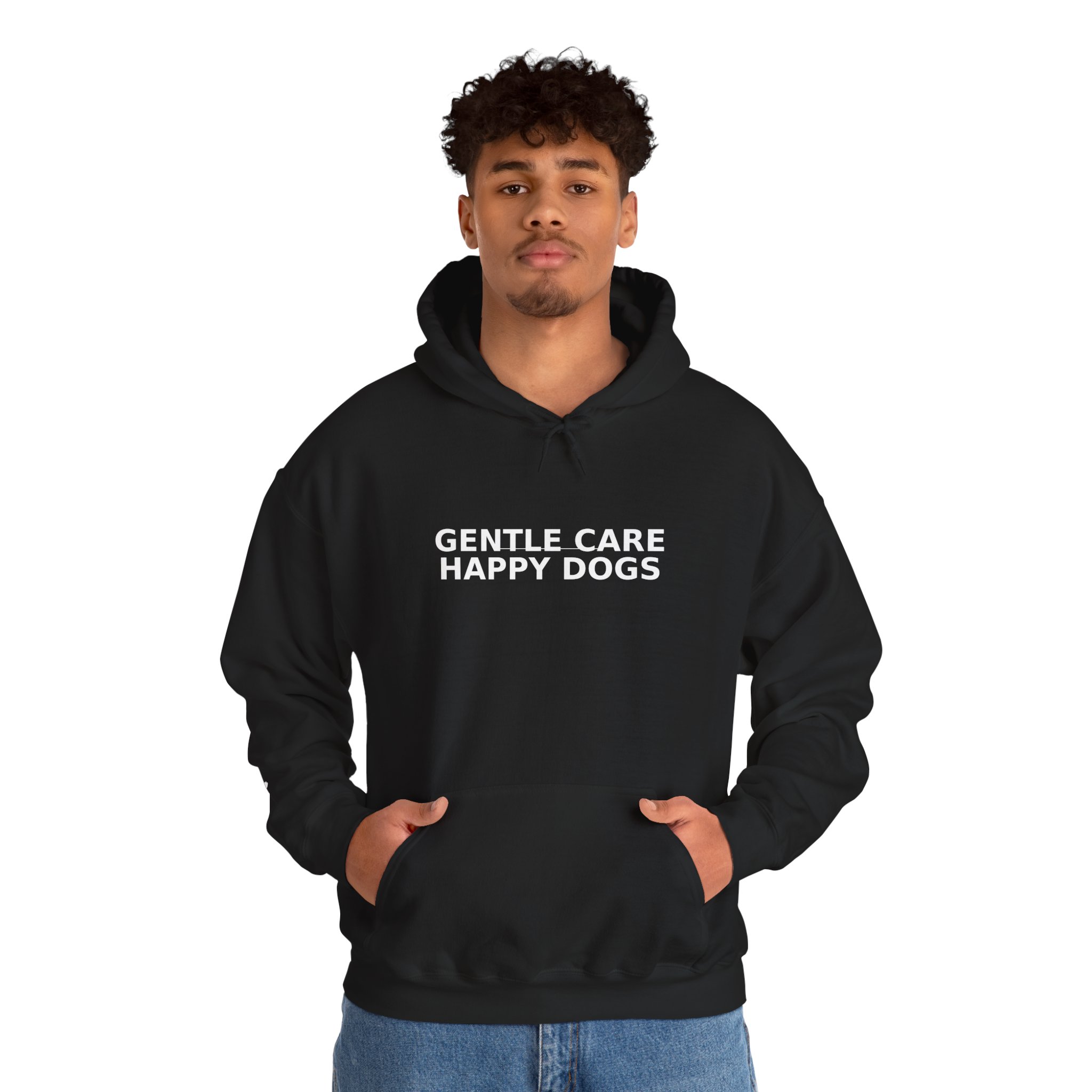 gentle care happy dogs hoodie – unisex cozy pullover for dog lovers gentle care happy dogs hoodie – unisex cozy pullover for dog lovers