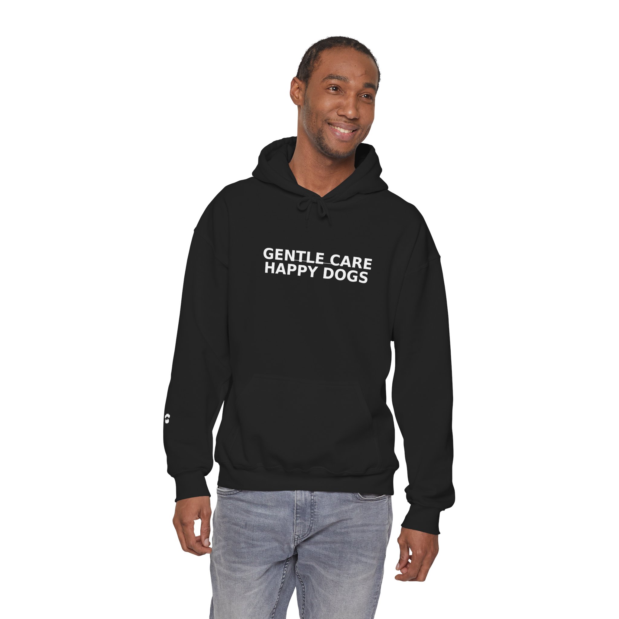 gentle care happy dogs hoodie – unisex cozy pullover for dog lovers gentle care happy dogs hoodie – unisex cozy pullover for dog lovers