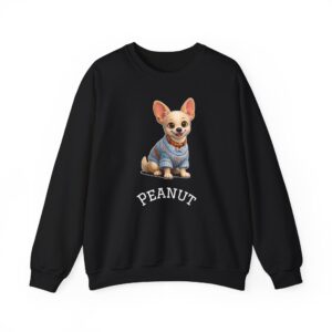 custom dog photo crewneck sweatshirt (unisex) | upload photo + optional name